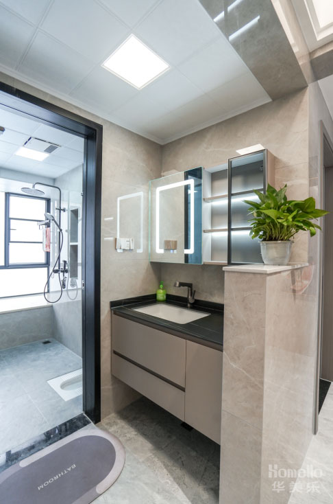 148㎡簡(jiǎn)約風(fēng)，寬松的大橫廳，靈活合理生活動(dòng)線構(gòu)建美好生活